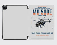 Thumbnail for MD Helicopters MD 500E design on light gray ipad tablet case