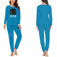 Thumbnail for Speed Is Life women pajamas - Light Blue