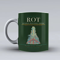 Thumbnail for Regional Airport ROT Mug design on dark green rotorua