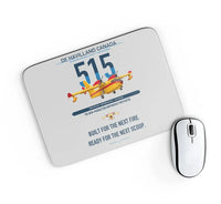 Thumbnail for De Havilland Canadair 515 design on light gray rectangle mouse pad