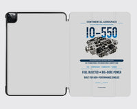 Thumbnail for IO-550 design on light gray ipad tablet case