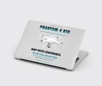 Thumbnail for DJI Phantom 4 RTK design on light gray MacBook case