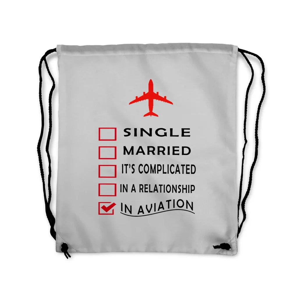 Aviation Drawstring Bag - view 6