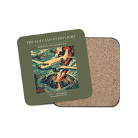 Thumbnail for The Volcano Overflight - Designed Coasters design on green army 1-piece