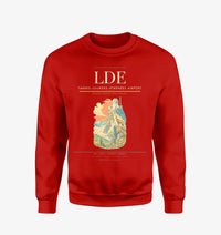 Thumbnail for Tarbes–Lourdes–Pyrénées Airport (LDE) design on red sweatshirt
