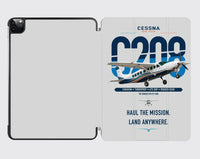 Thumbnail for Cessna 208 Caravan design on light gray ipad tablet case