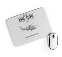 Thumbnail for Sikorsky MH-60R Seahawk design on light gray rectangle mouse pad