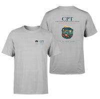 Thumbnail for Cape Town Airport (CPT) design printed on light gray double-side t-shirt