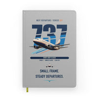 Thumbnail for Boeing 737-500 Classic design on light gray notebook