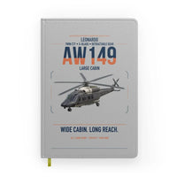 Thumbnail for Leonardo AW149 design on light gray notebook