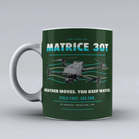 Thumbnail for Matrice 30T Mug design on dark green dji