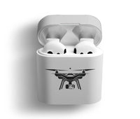 Thumbnail for Drone Silhouette AirPods plastic case - Light Gray
