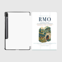Thumbnail for Chisinau Eugen Doga International Airport (RMO) design on white samsung tablet tablet case