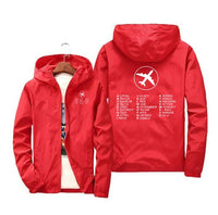 Thumbnail for Aviation Alphabet Windbreaker - view 6