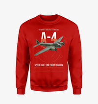 Thumbnail for Junkers Ju 88A-4 design on red sweatshirt