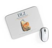 Thumbnail for Dalanzadgad Airport (DLZ) design on light gray rectangle mouse pad