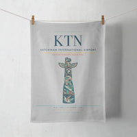 Thumbnail for Ketchikan International Airport (KTN) design on light gray towel
