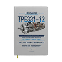 Thumbnail for TPE331-12 design on light gray notebook