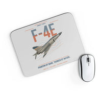 Thumbnail for F-4E Phantom II design on light gray rectangle mouse pad