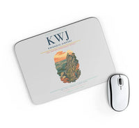 Thumbnail for Kwangju Airport (KWJ) design on light gray rectangle mouse pad