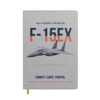 Thumbnail for F-15EX Eagle II Connect Carry Control design on light gray notebook