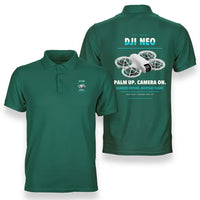 Thumbnail for DJI Neo design on green polo