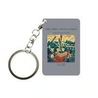 Thumbnail for VINTAGE G4428 - The Time Capsule Prop - Designed Key Chain design on gray