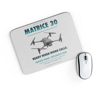 Thumbnail for DJI Matrice 30 design on light gray rectangle mouse pad