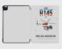 Thumbnail for Airbus H145 D3 design on light gray ipad tablet case