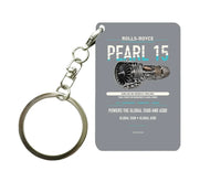 Thumbnail for PEARL 15 Key Chain design on gray key chain