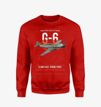 Thumbnail for Messerschmitt Bf 109G-6 design on red sweatshirt