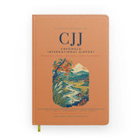 Thumbnail for Cheongju International Airport (CJJ) design on orange notebook