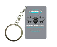 Thumbnail for BRINC LEMUR 2 Key Chain design on gray key chain