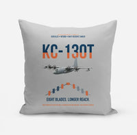 Thumbnail for KC-130T NP2000 design on light gray pillow