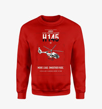 Thumbnail for Airbus H145 D3 design on red sweatshirt
