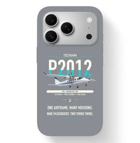 Thumbnail for Tecnam P2012 Traveller design on gray magsafe iphone case, for iPhone 17 Pro