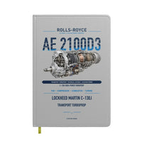 Thumbnail for AE 2100D3 design on light gray notebook