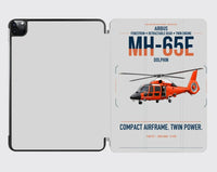 Thumbnail for Airbus MH-65E Dolphin design on light gray ipad tablet case