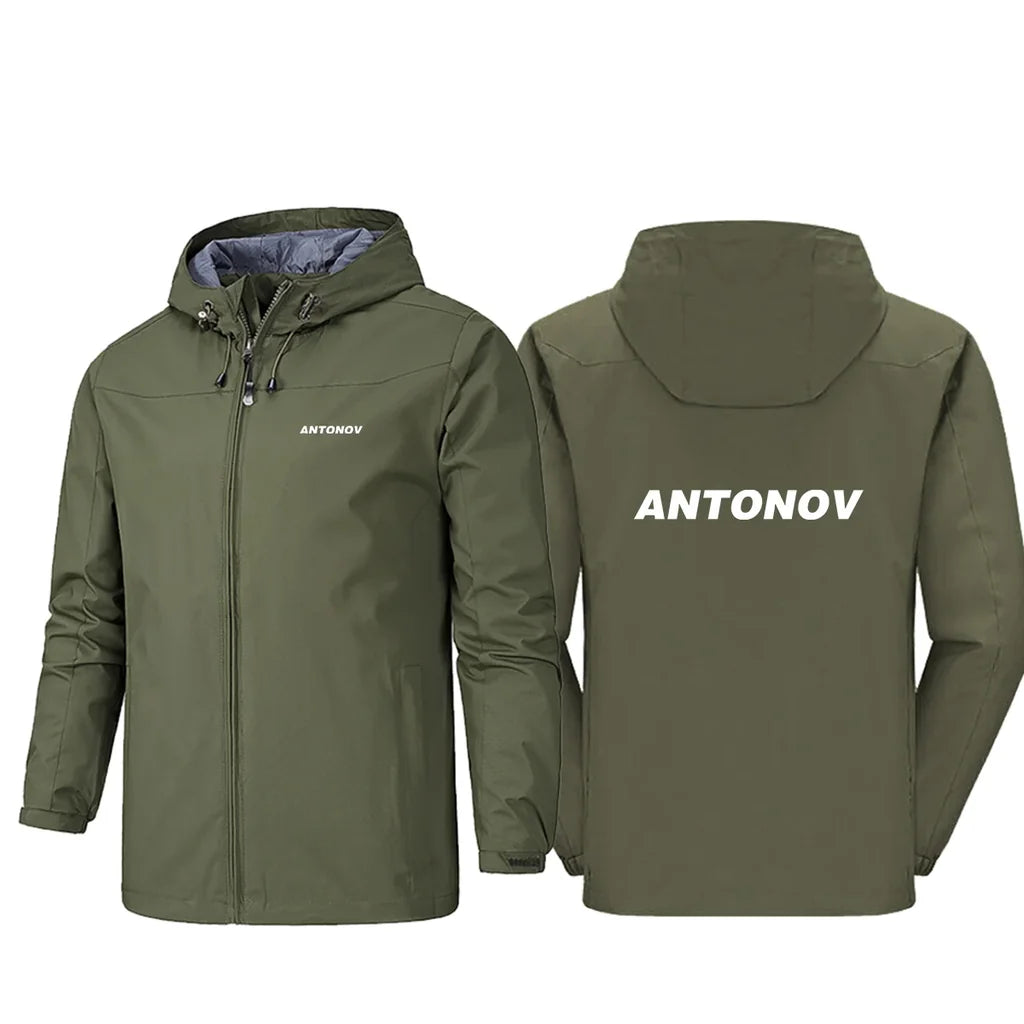 Antonov & Text Rain Jacket - view 6