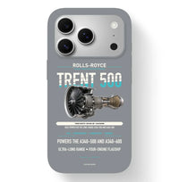 Thumbnail for TRENT 500 Case design on gray iphone case