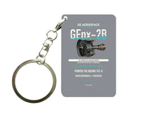 Thumbnail for GEnx-2B Key Chain design on gray key chain