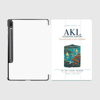 Thumbnail for Auckland Airport (AKL) design on white samsung tablet tablet case