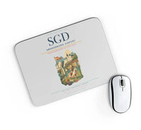 Thumbnail for Sønderborg Airport (SGD) design on light gray rectangle mouse pad
