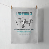 Thumbnail for DJI Inspire 3 design on light gray towel