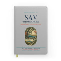 Thumbnail for Savannah-Hilton Head International Airport (SAV) design on light gray notebook