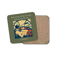 Thumbnail for The Navigator's Stars - Designed Coasters design on green army 1-piece