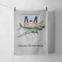 Thumbnail for Junkers Ju 88A-4 design on light gray towel