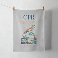 Thumbnail for Casper–Natrona County International Airport (CPR) design on light gray towel