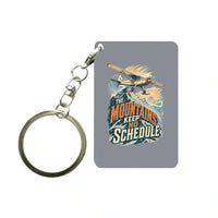 Thumbnail for SIGNAL 643 - The Mountains Keep No Schedule - Key Chain design on gray key chain