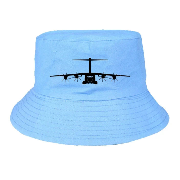 Airbus A400M Silhouette summer hat - light blue